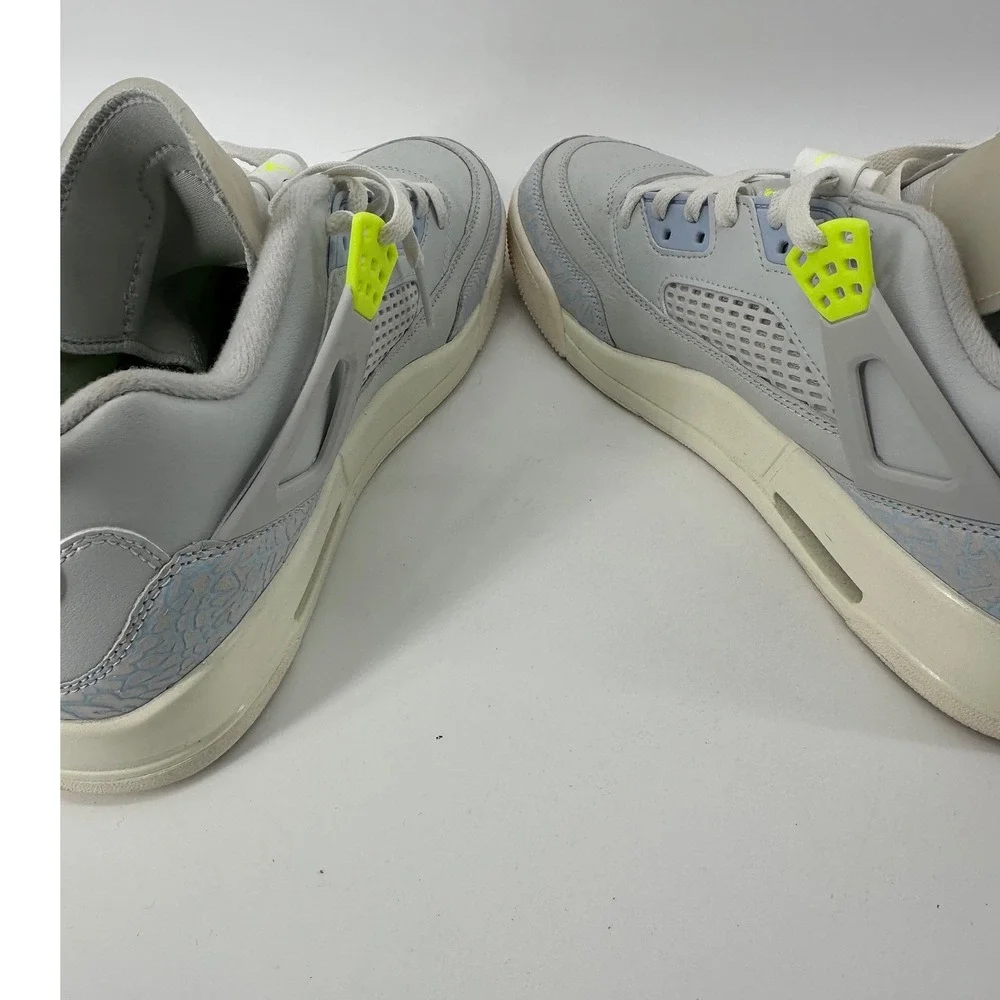 Jordan Spizike Low Wolf Grey Volt Mens Basketball Shoes IB4464-025 Size 10.5